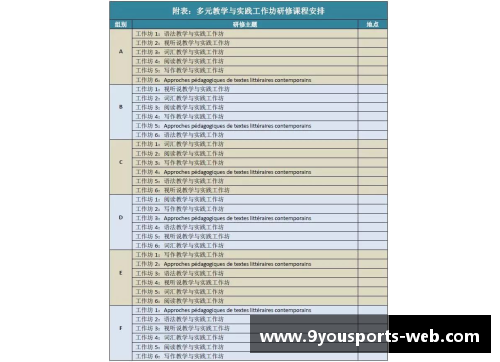 九游体育官方网站官网入口高等学校体育课程设计方案